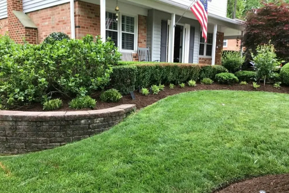 Home & garden services website example